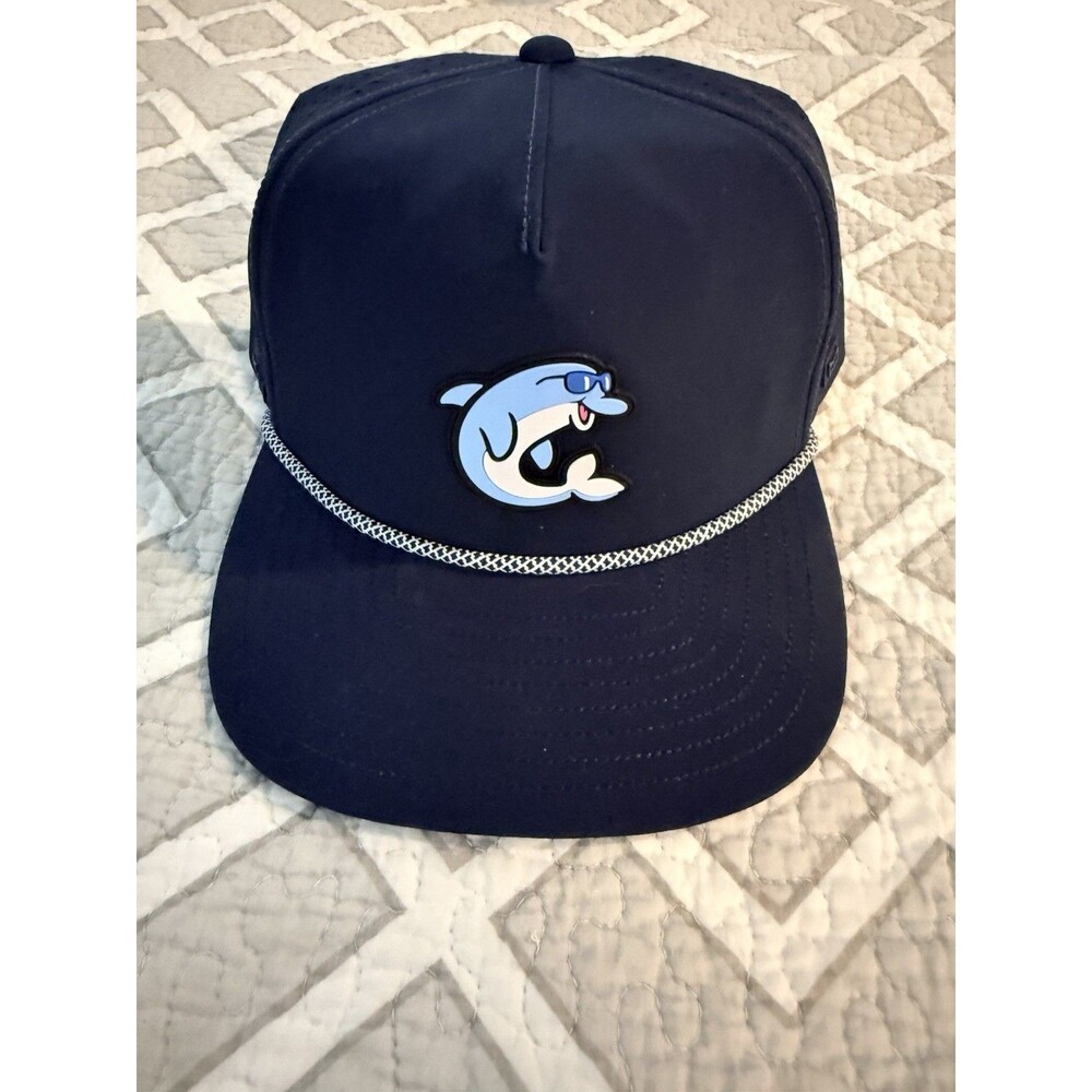 Melin x SWAG Golf DGAP Coronado Flipper Dolphin Snapback Hat EUC Sold Out